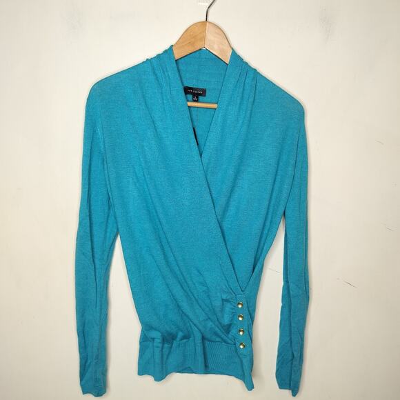 The Limited Faux Wrap Sweater - Picture 1 of 8